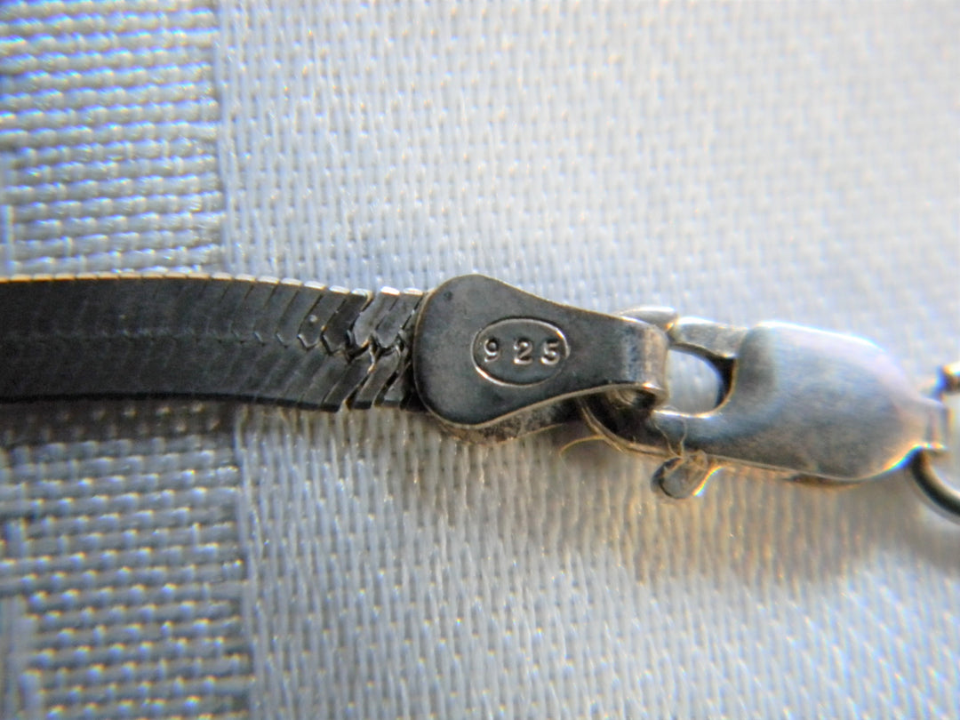 h507 Gorgeous Wide Snake Chain in Sterling Silver Made in Italy