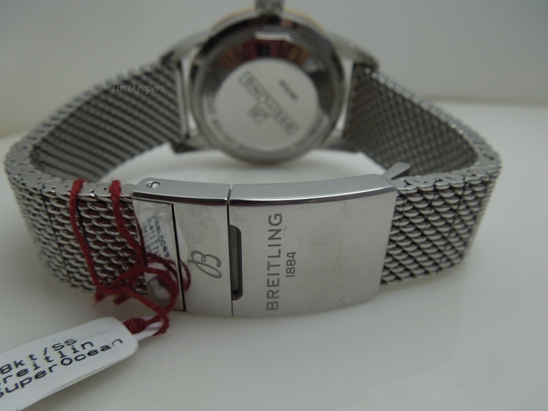 s722 Breitling SuperOcean Heritage 4B2030 Automatic-44 18k Red Gold Men's Watch