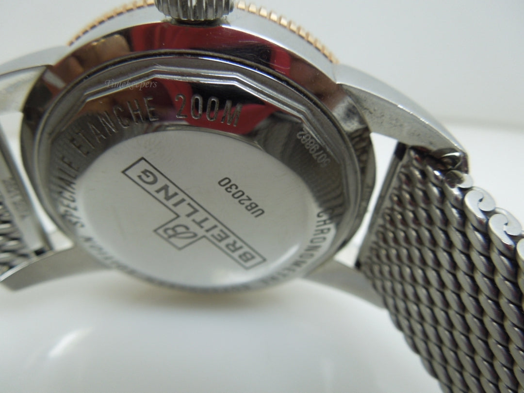 s722 Breitling SuperOcean Heritage 4B2030 Automatic-44 18k Red Gold Men's Watch