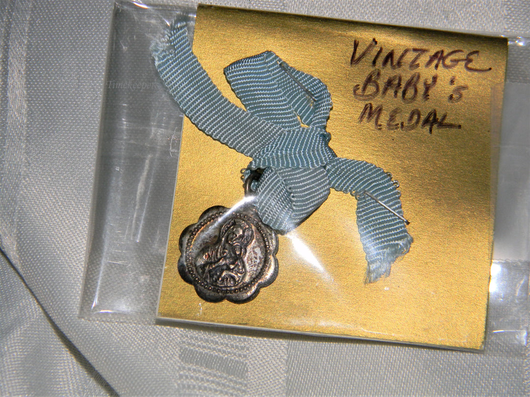 j510 Nice Religious Catholic Medal Charm or Pendant in Sterling Silver