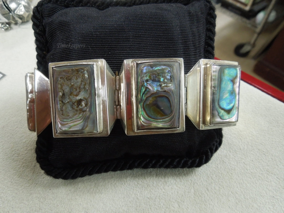 q148 Vintage Sterling Silver Bracelet RRF 925 Size- 6"