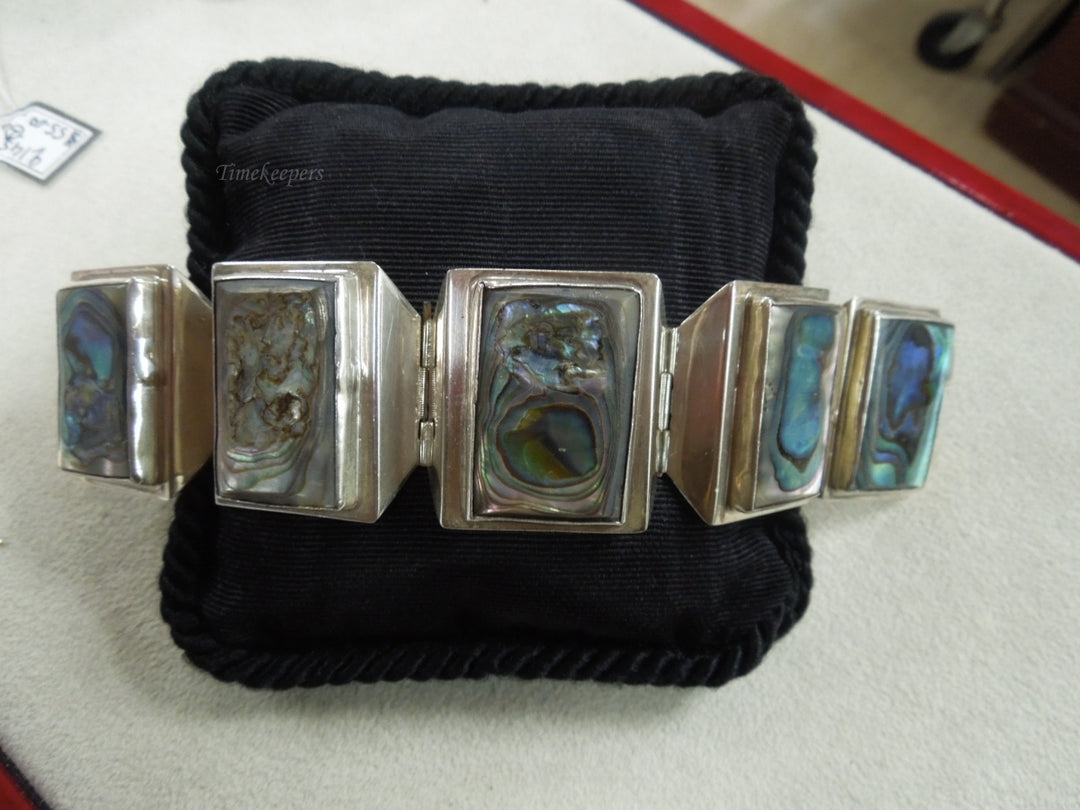 q148 Vintage Sterling Silver Bracelet RRF 925 Size- 6"