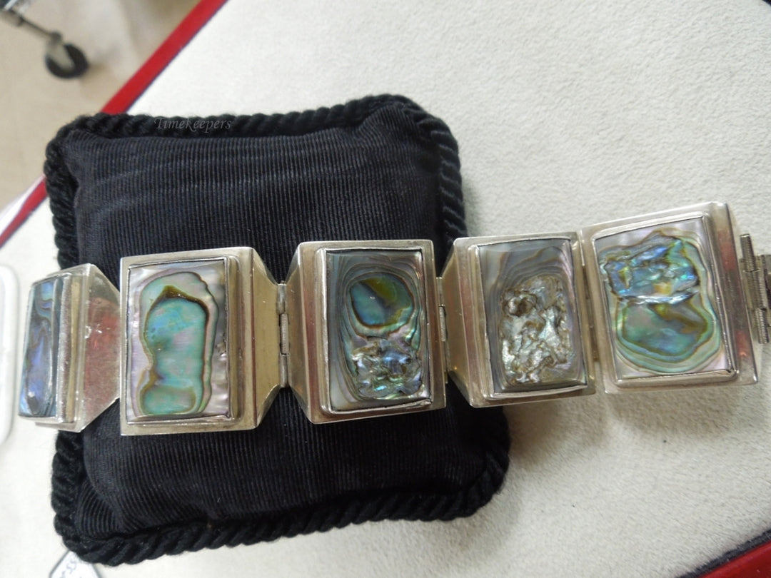 q148 Vintage Sterling Silver Bracelet RRF 925 Size- 6"
