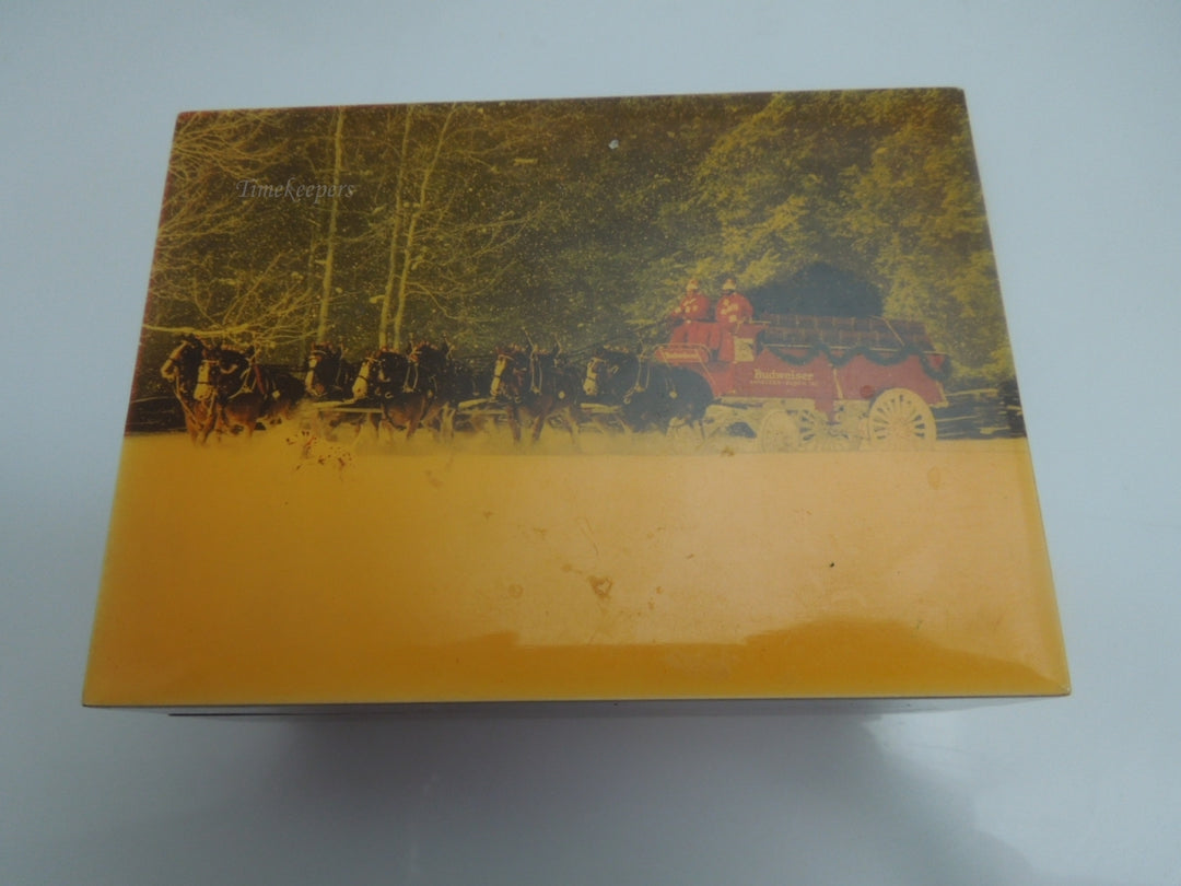 r376 Ballerina Original Deichert Wooden Musical Box | Made in Western Germany | "Star Spangled Banner" | Superstar Swiss Movement | 1976