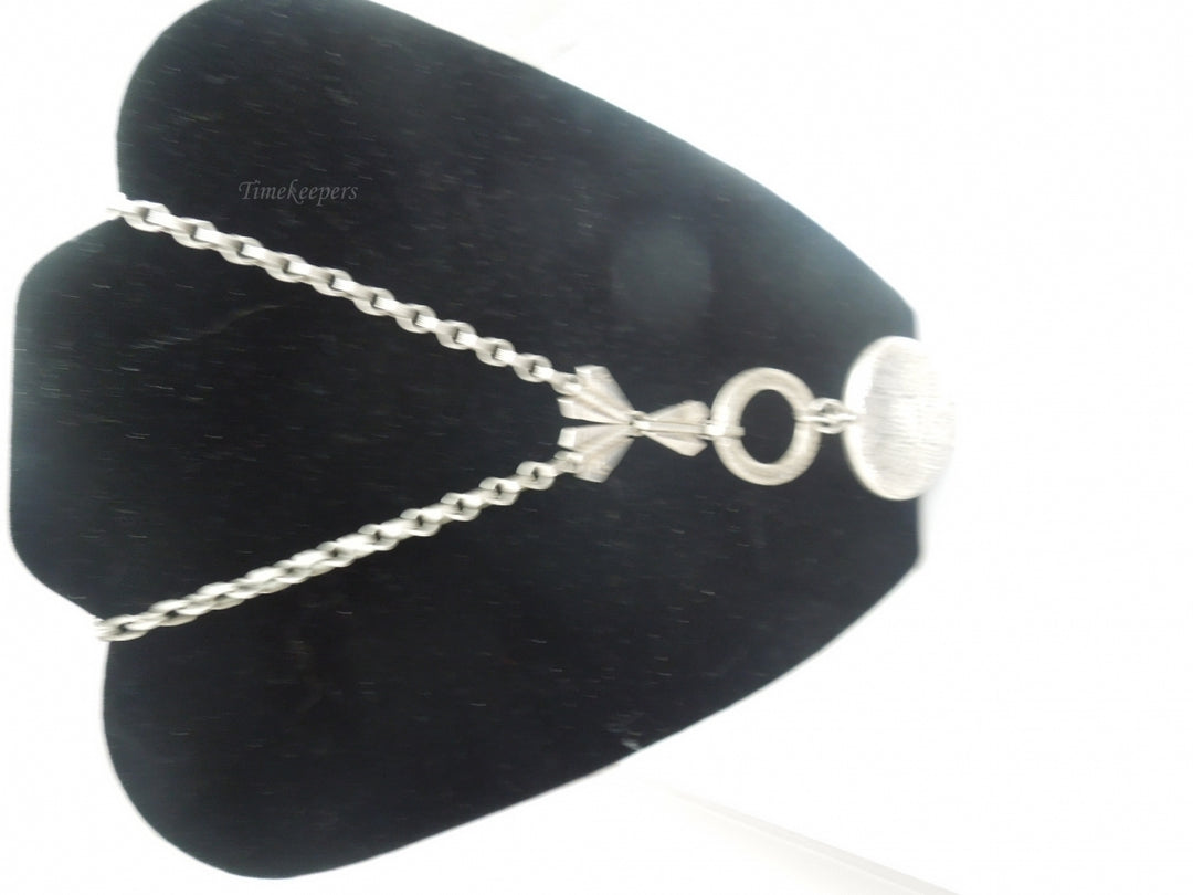 q181 Sterling Silver Beautiful Necklace and Antique Locket with Two places for Photos Inside