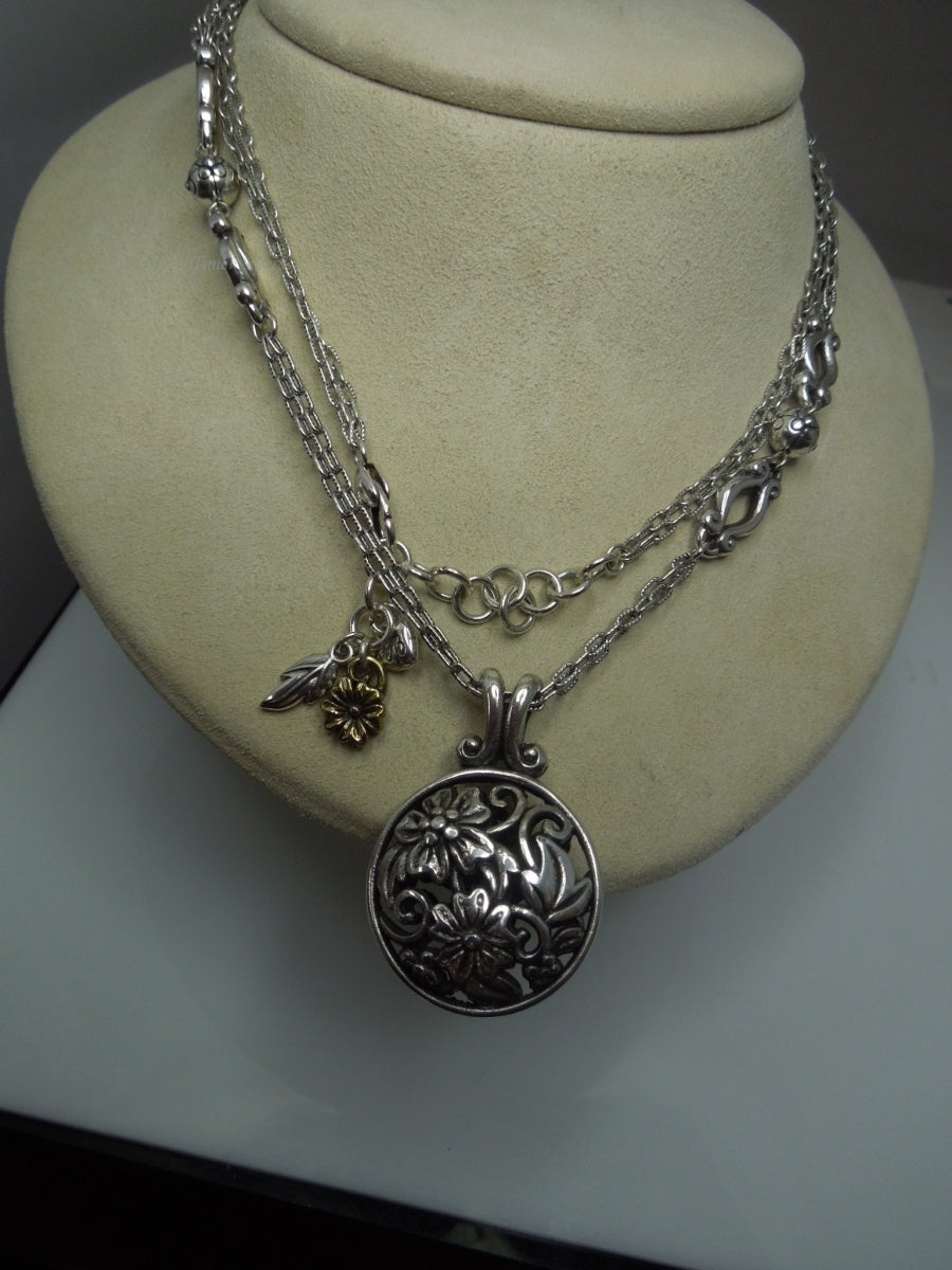 q207 Vintage Sterling Silver Chain/Necklace 33" For Women