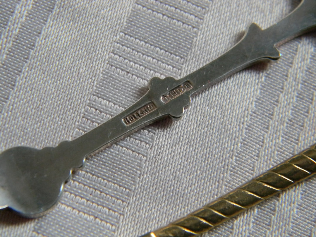 h616 Set of 4 Collectible Spoons Birth of a nation, Freedom Train, UN, Bicentenl