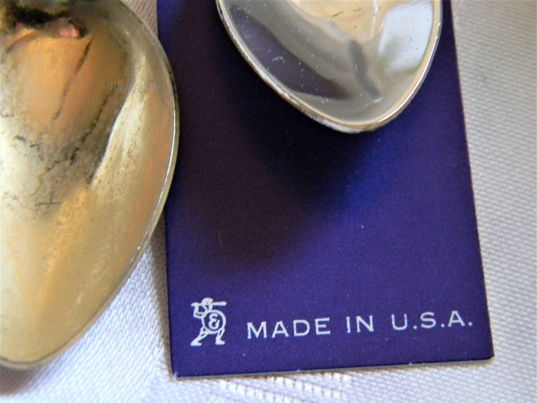 h619 Set of 3 vintage Collectible Spoons New Orleans NASA Walt Disney World