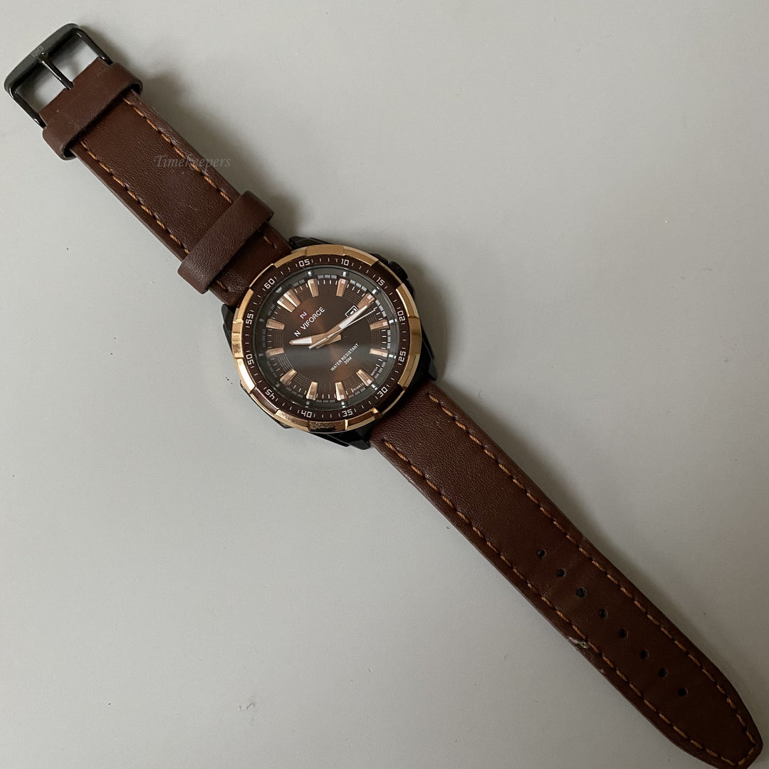 f853 NavyForce Quartz Stainless Steel Men's Wrist Watch Professional WP 30M