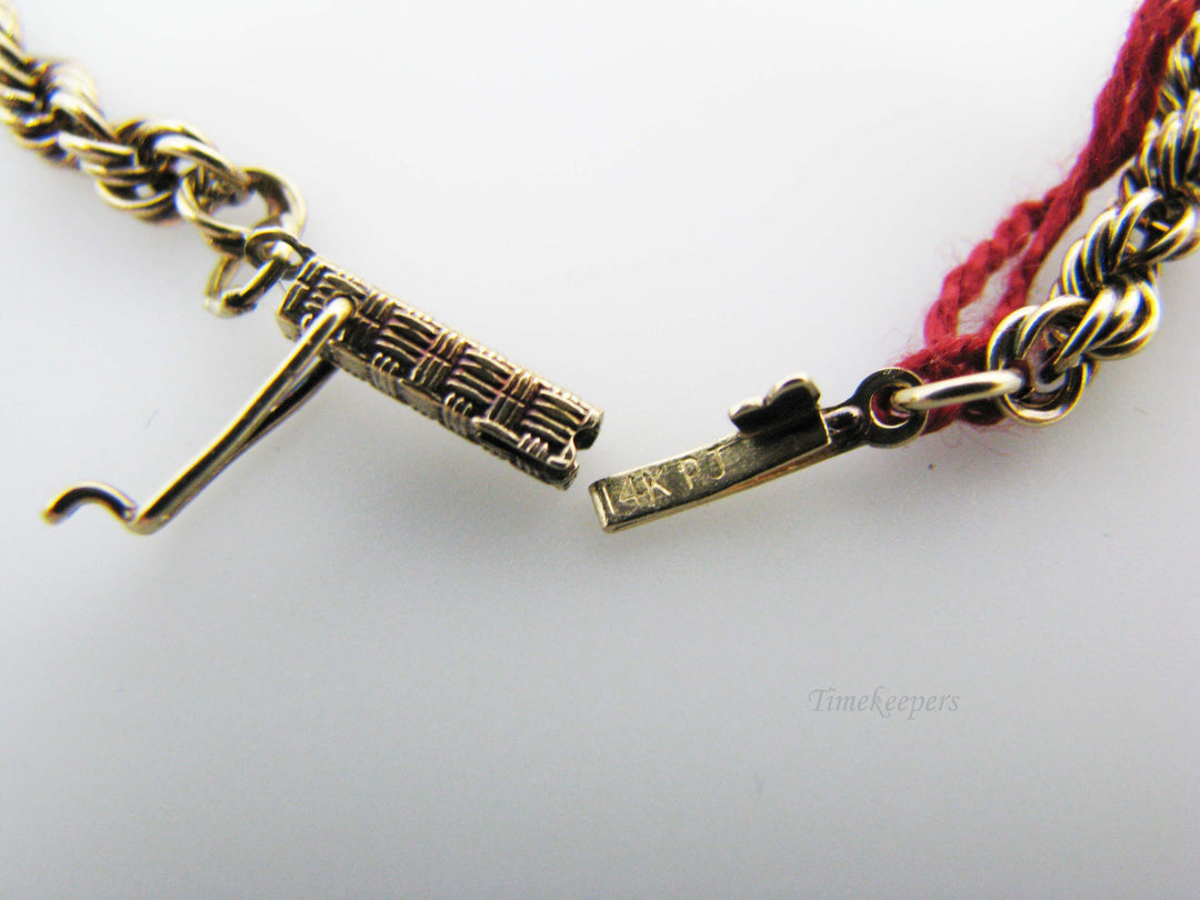 b174 14kt 20" Rope chain