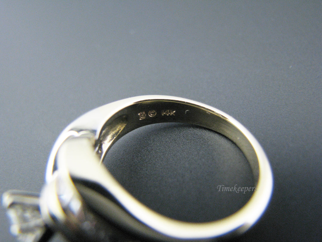 c814 Vintage Multi Diamond Engagement Ring in 14k Yellow Gold