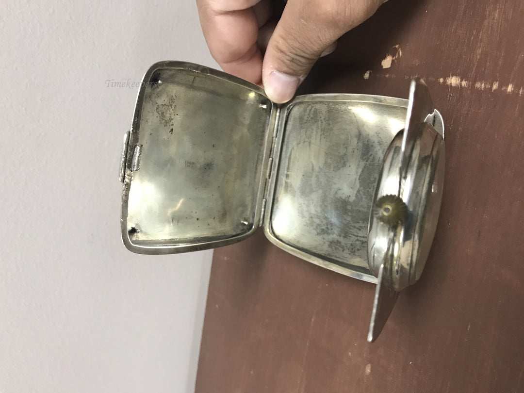 g213 1920s Swiss Sterling Sliver Miniature Pocket Watch