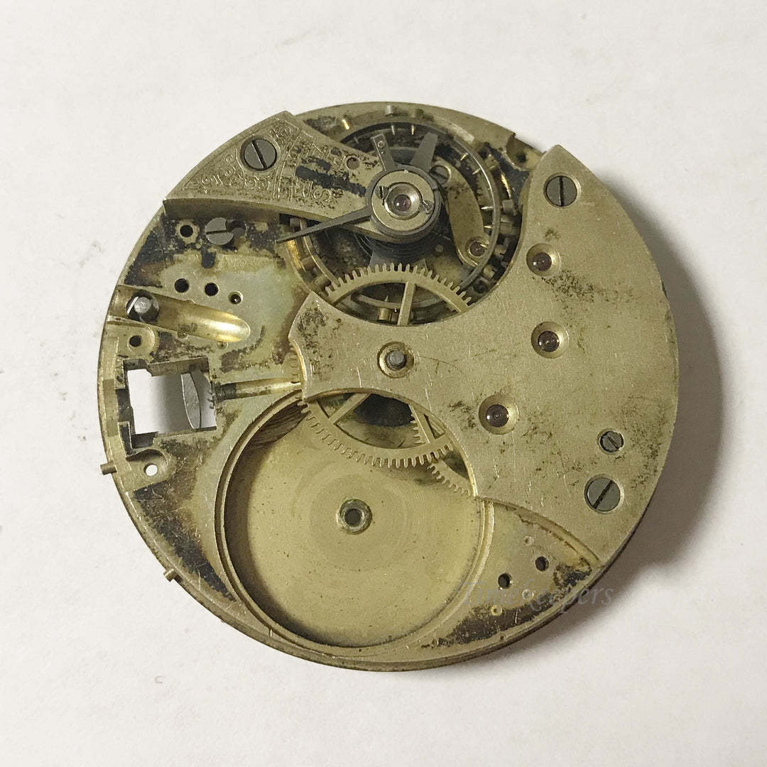 e972 Vintage Mechanical Wrist Watch Movement for Parts Repair