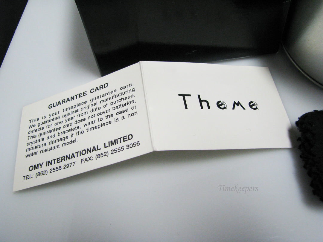 c860 Nice Theme Chronograph quartz Watch by Omy Design in Original Box