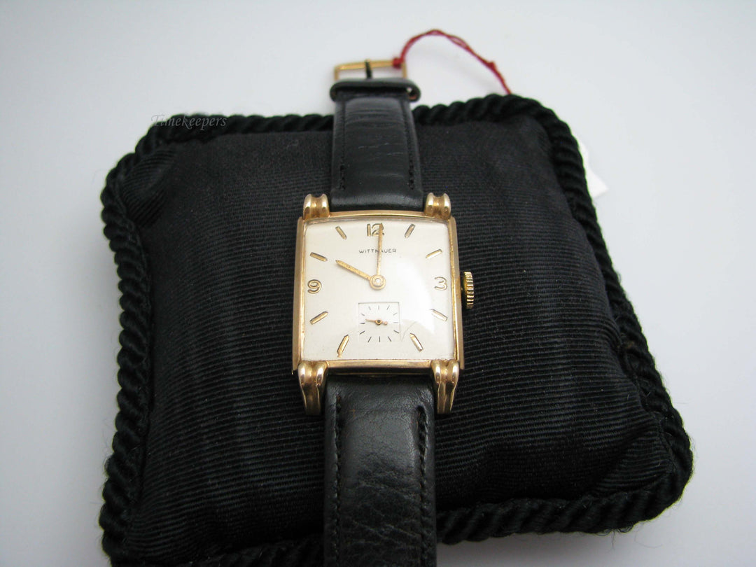 b322 Men's 14kt Yellow Gold Wittnauer