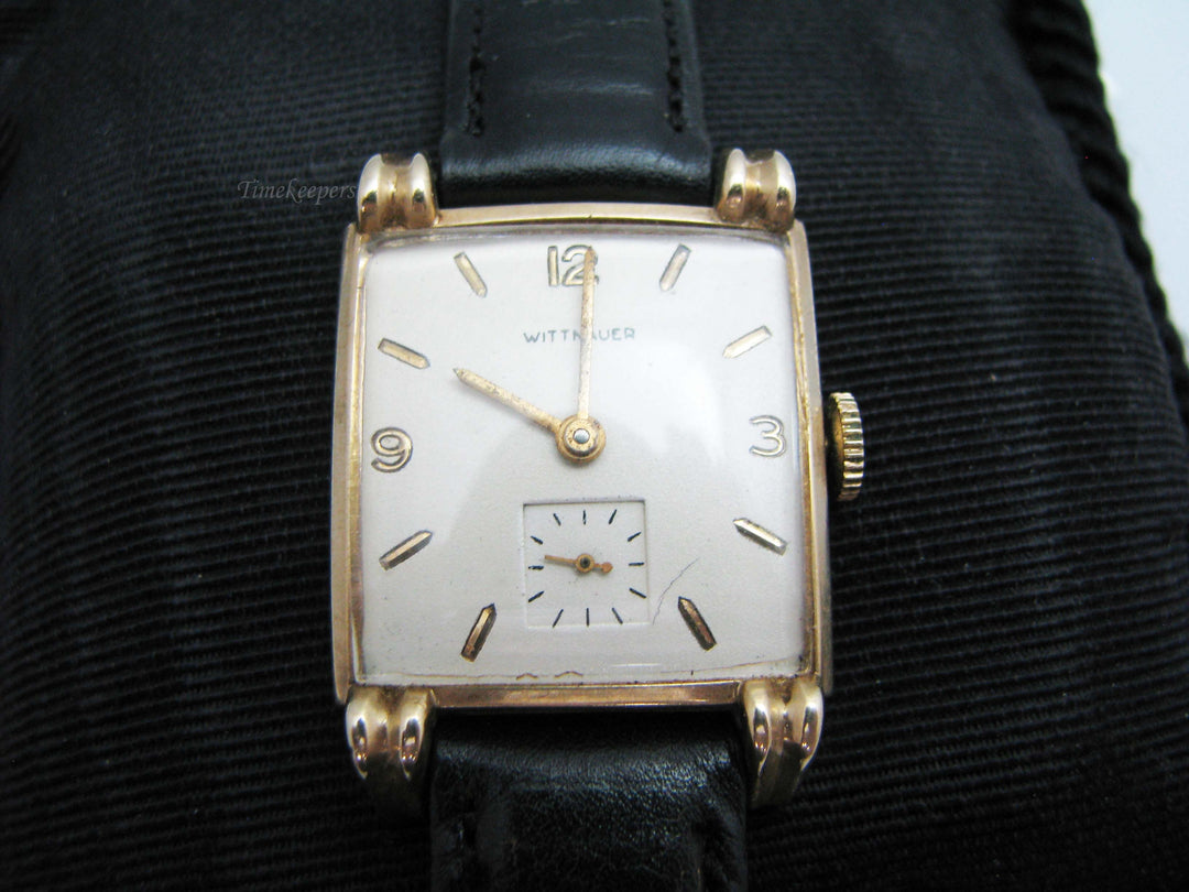 b322 Men's 14kt Yellow Gold Wittnauer