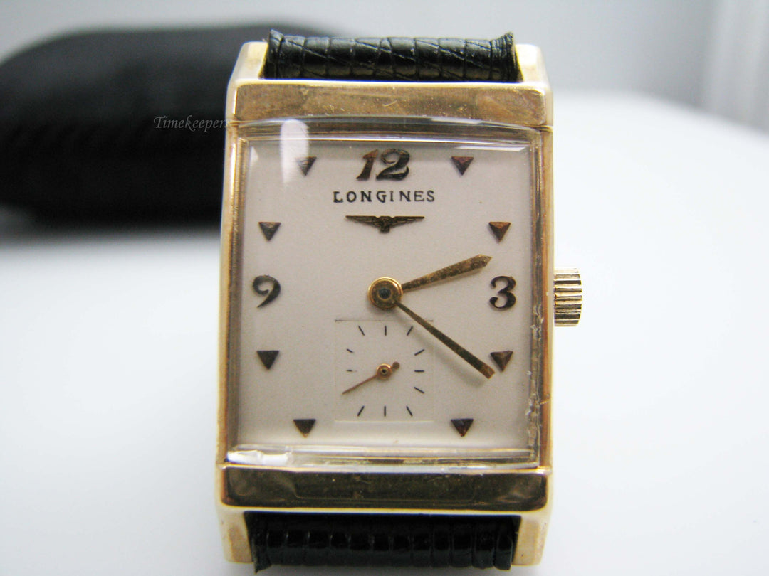 b325 Men's 14kt Yellow Gold Longines wristwatch