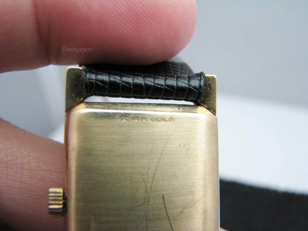 b325 Men's 14kt Yellow Gold Longines wristwatch