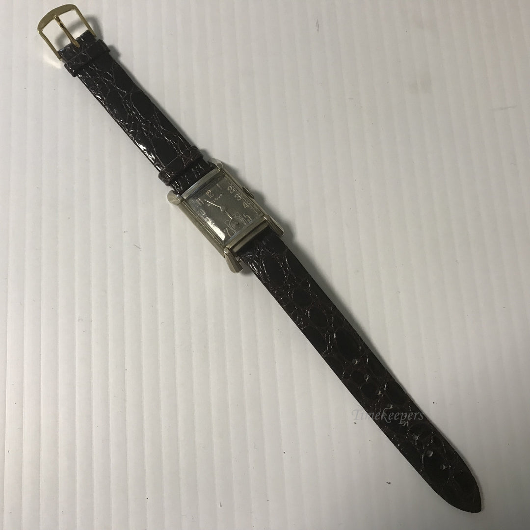 f038 Vintage Bulova Men's 10K Gold Filled Hand-Winding Wrist Watch