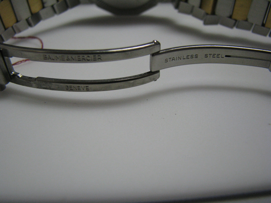 H003 Vintage Baume & Mercier Geneve Watch in 18k Stainless Steel