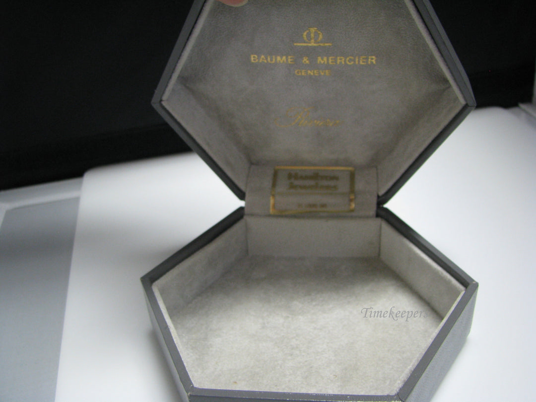 H003 Vintage Baume & Mercier Geneve Watch in 18k Stainless Steel