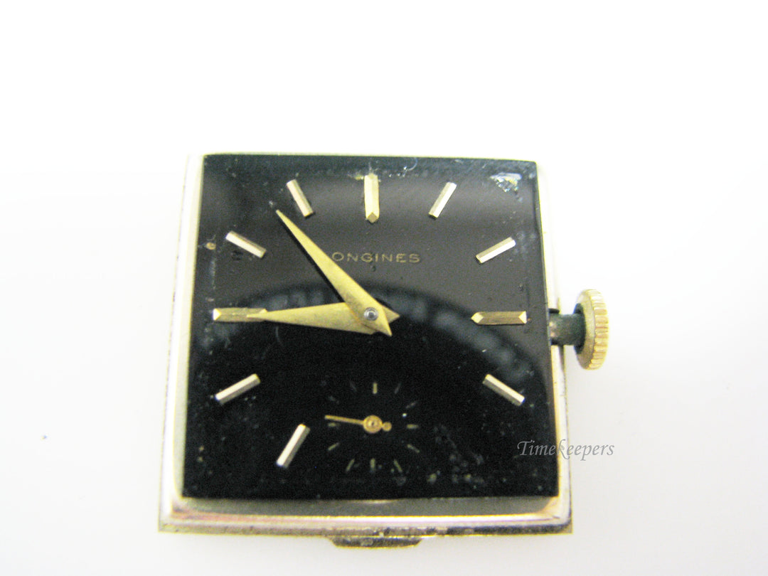 H007 Vintage Longines Mechanical Hand Wind Watch in 14k Yellow gold