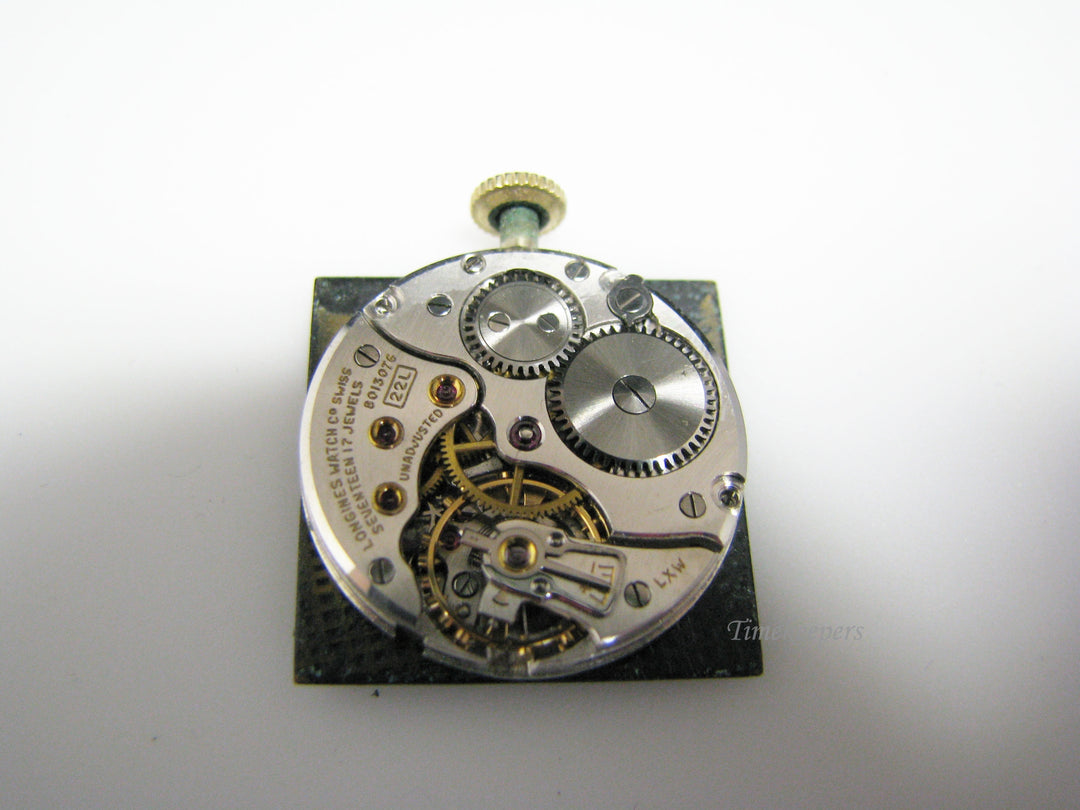 H007 Vintage Longines Mechanical Hand Wind Watch in 14k Yellow gold