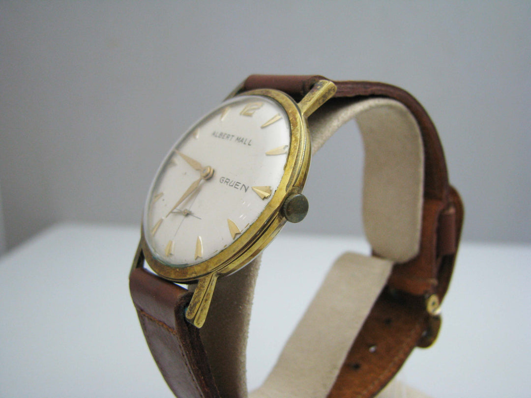 b508 Men's Mechanical Gruen Albert Mall wristwatch