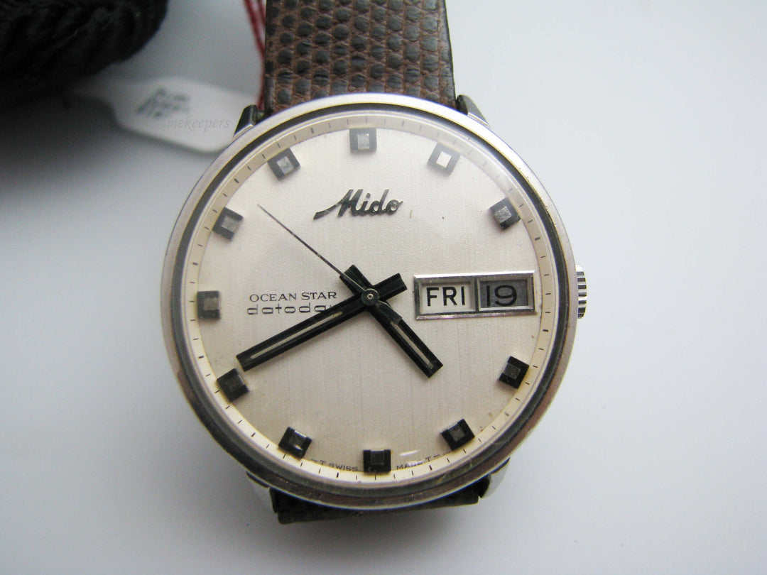 b345 Men's Mido Ocean Star Datoday wristwatch