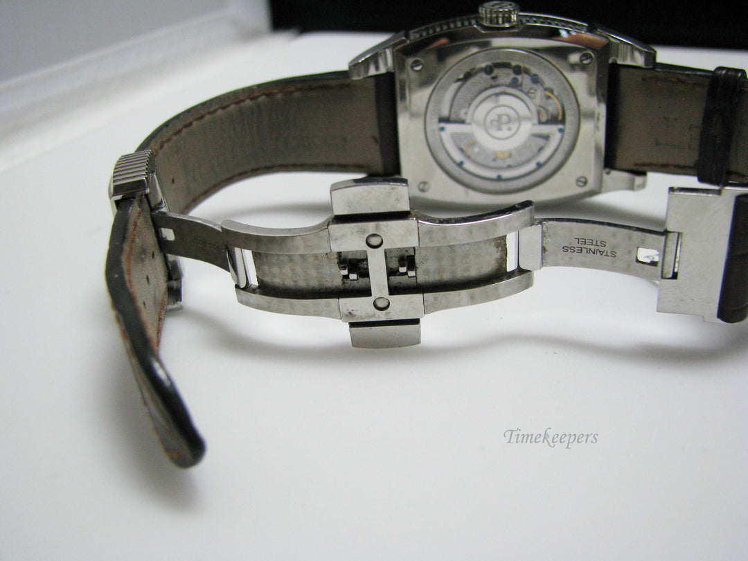 H013 Unique Perrelet Power Reserve Stainless Steel Watch