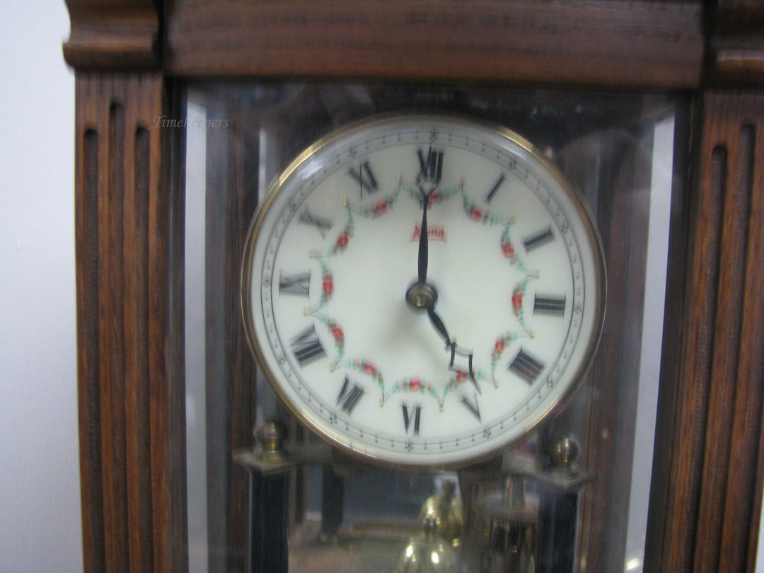 G174 400 Day Clock Wood Case Crystal Regulator