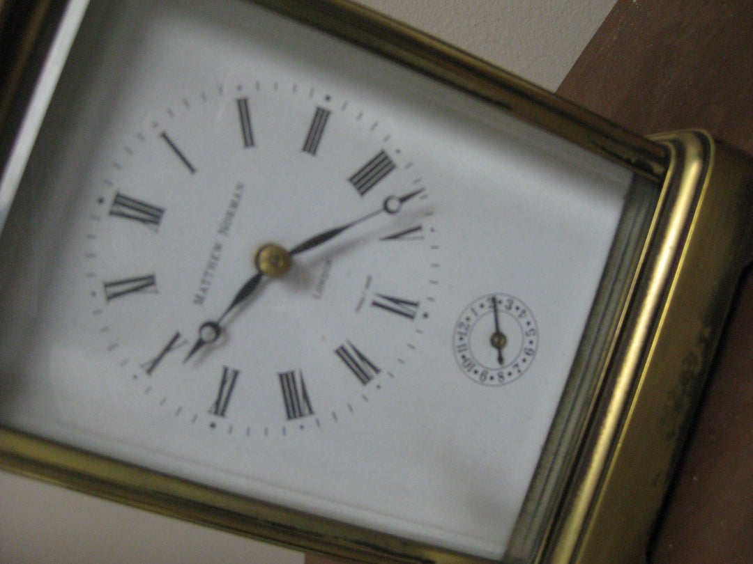 g188 Matthew Norman Repeater Carriage Clock