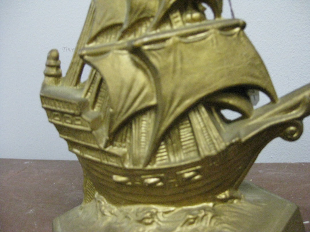 g192 1920s American Metal Mantle Clock