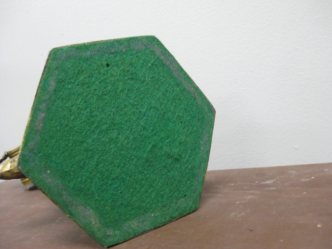 g192 1920s American Metal Mantle Clock