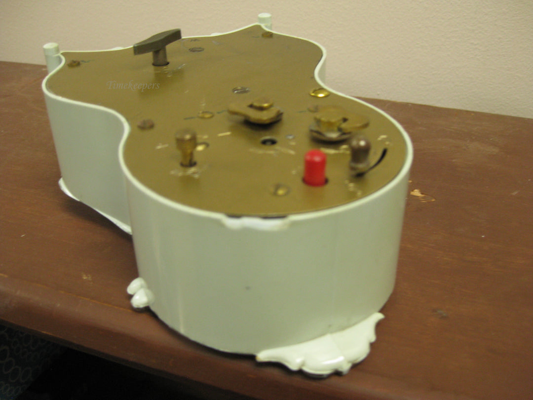 g193 1980s Peter Musical Dancing Girl Alarm Clock ( As Is No Guarantes)