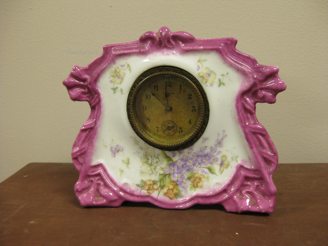 g196 1920s New Haven Clock CO. Miniature Clock