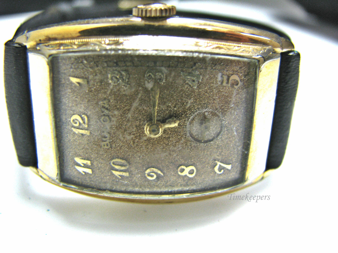 H060 Unique Bulova Mechanical Hand Wind Watch with Second Sub-Dial