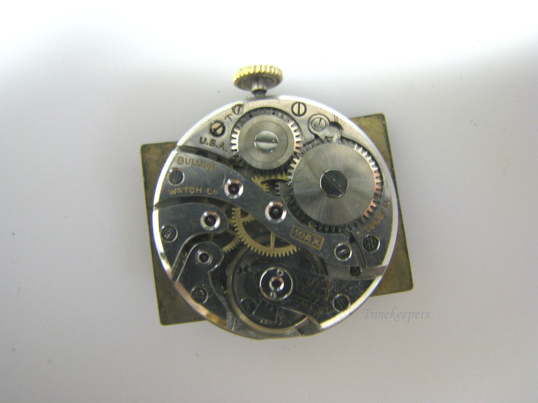 H060 Unique Bulova Mechanical Hand Wind Watch with Second Sub-Dial