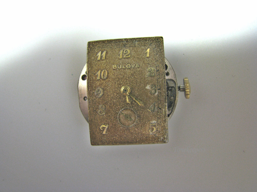 H060 Unique Bulova Mechanical Hand Wind Watch with Second Sub-Dial