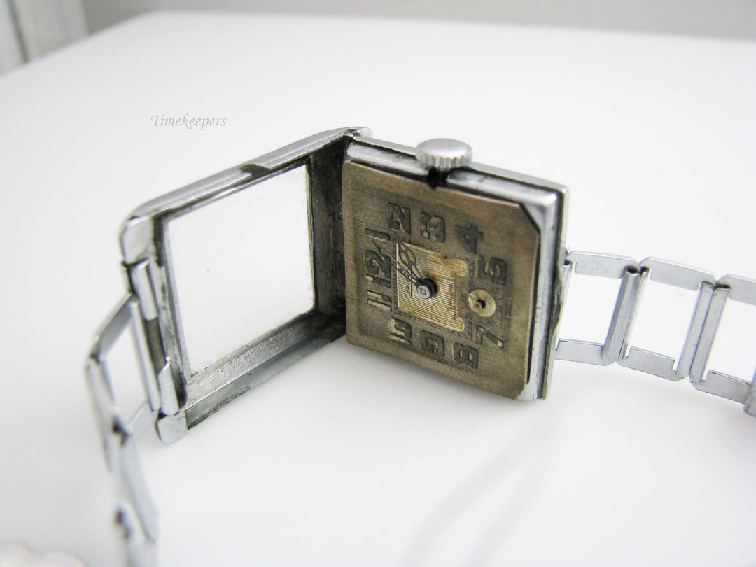 b574 Antique 1930s Unisex Bedford Wristwatch