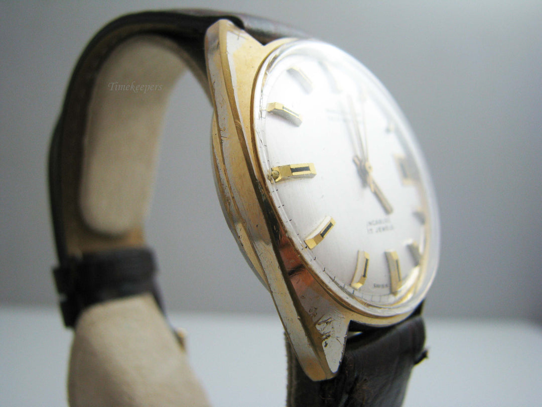 b590 Men's Classic Self Winding Incabloc 17J Waltham Wristwatch