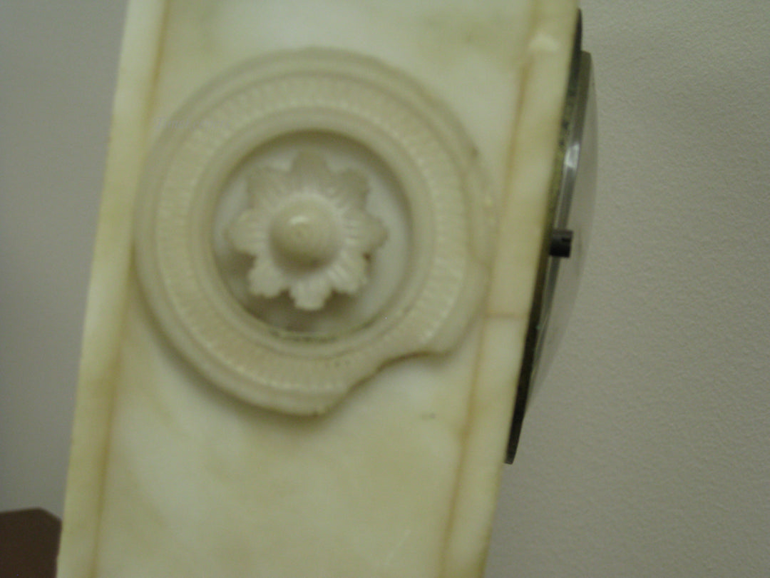 g223 1840s French Alabaster Clock