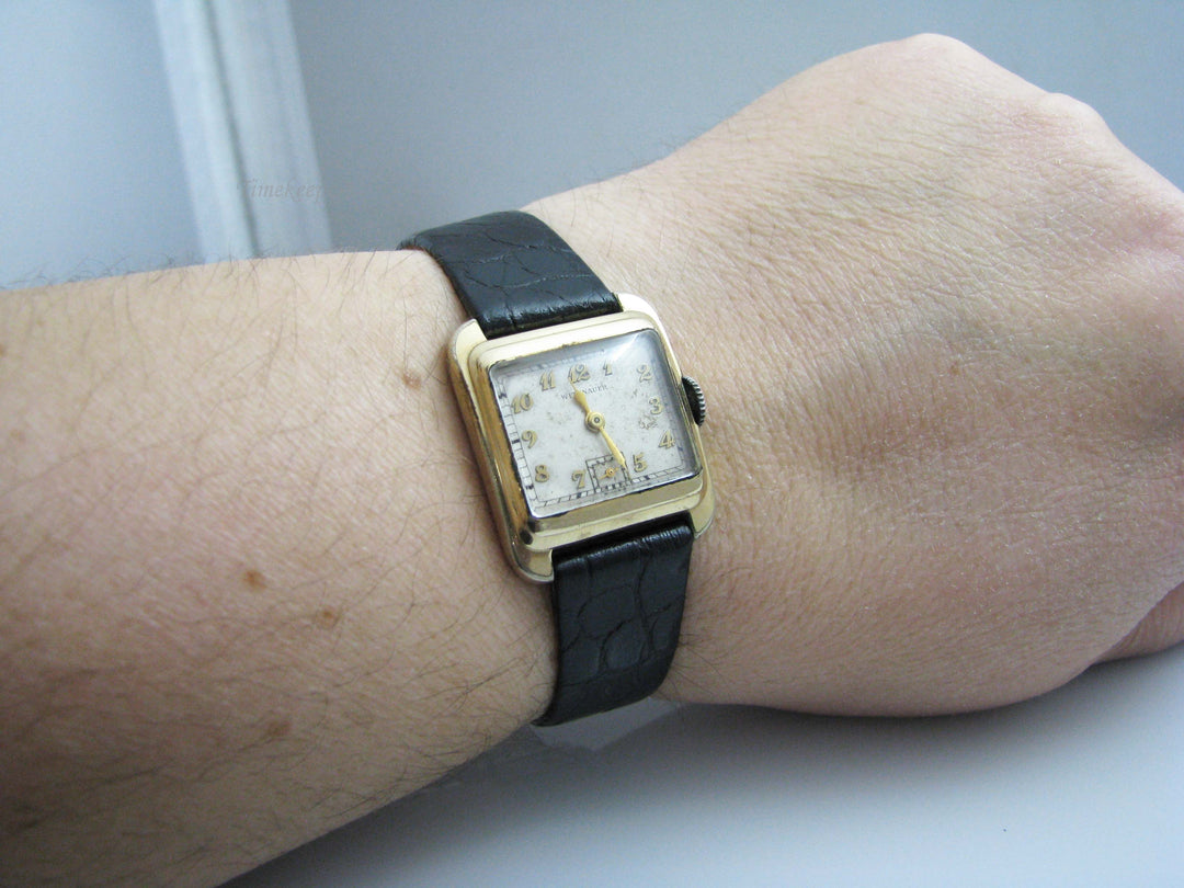 b596 Unisex Vintage Mechanical Wittnauer Wristwatch