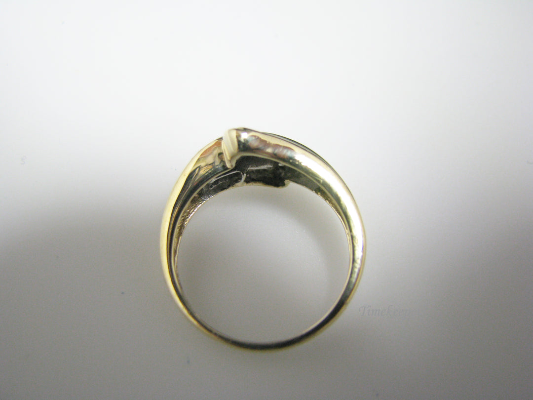 c962 Gorgeous Multi Baguette Diamond 10K Yellow Gold Ring