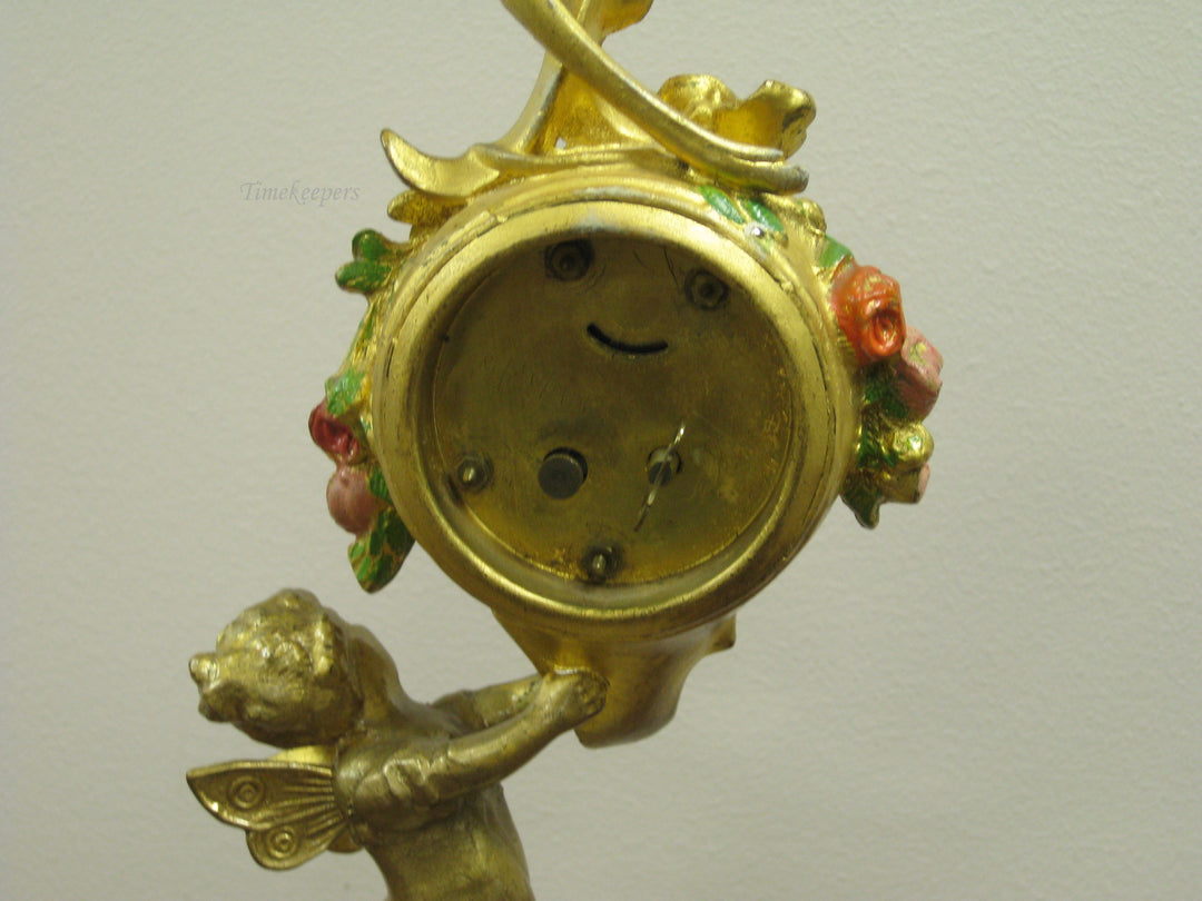 g224 1920s American Cupid Table Clock