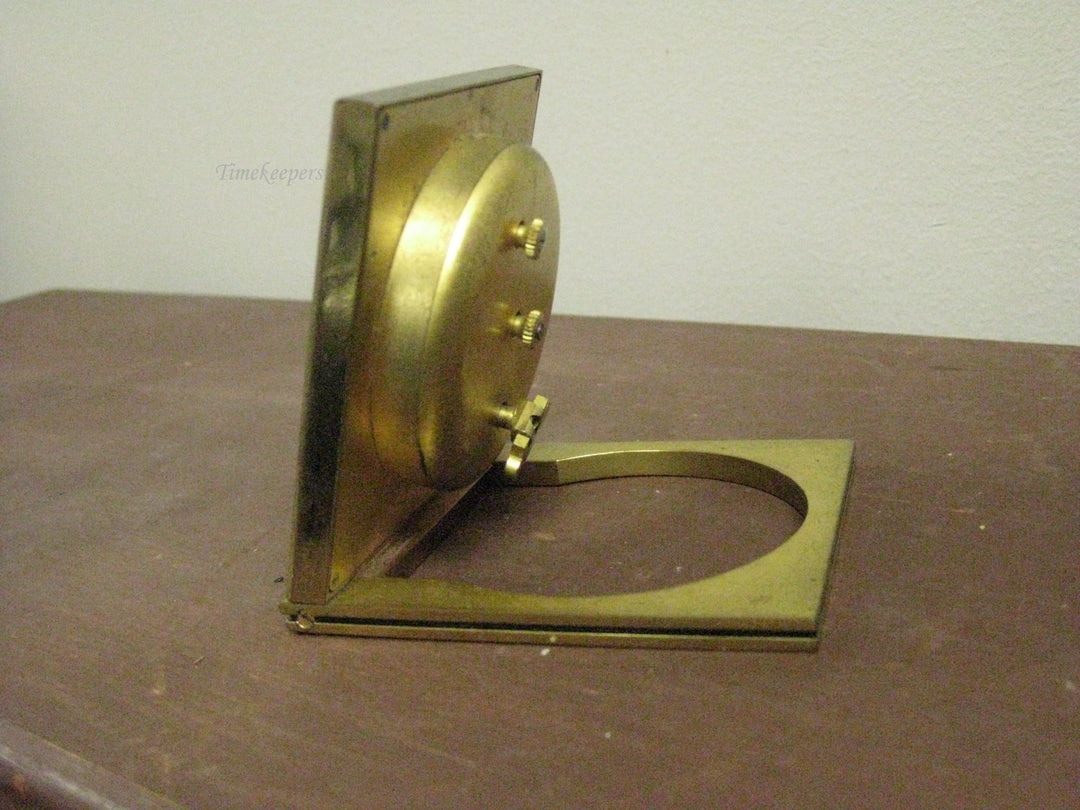 g233 1980s Mathey Tessot 8 Day Miniature Clock