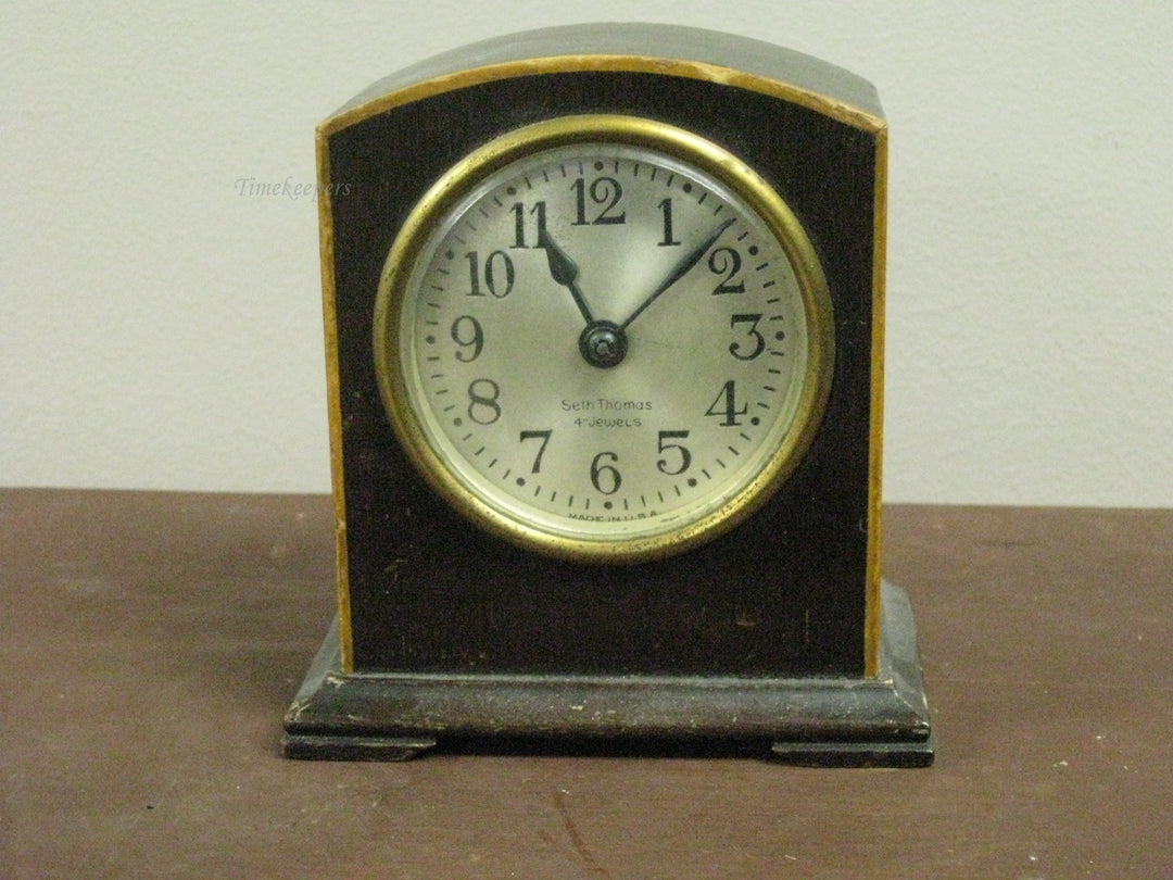 g243 1930s Seth Thomas Miniature Clock