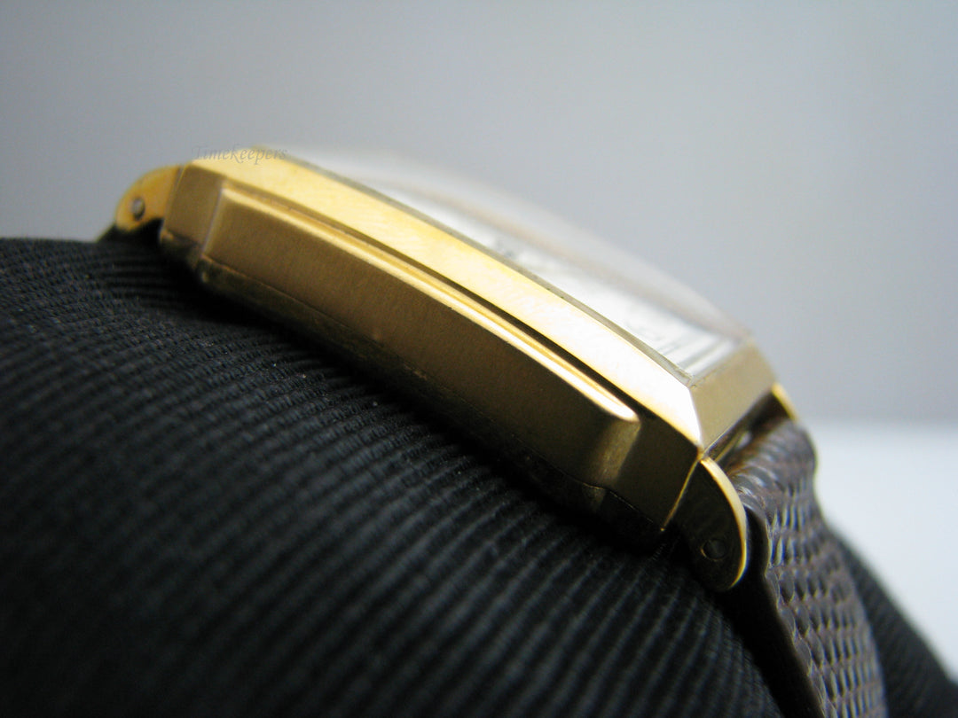 b615 Vintage Unisex 10kt RGP Bulova Wristwatch