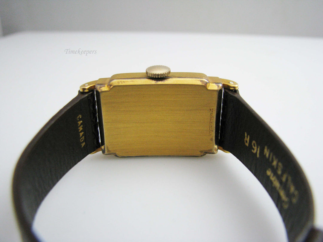 b615 Vintage Unisex 10kt RGP Bulova Wristwatch