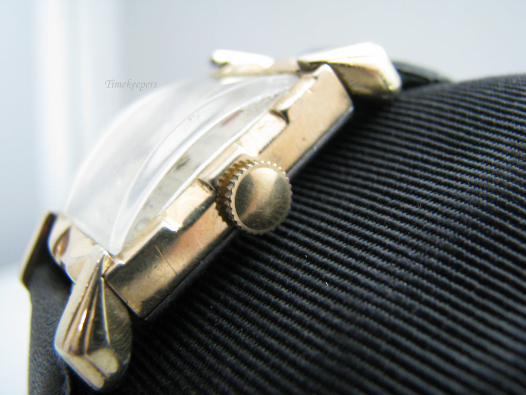 b616 Vintage Unisex 10kt RGP Dumont Wristwatch